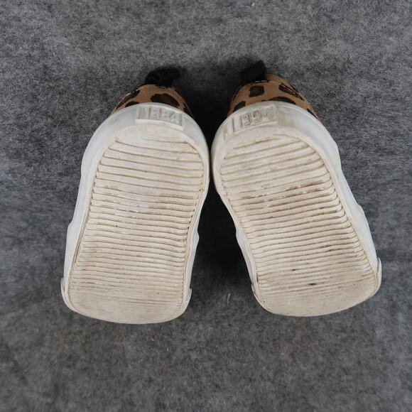 Old Navy Shoes Toddler Kids 9 Slip On Sneakers Casual Leopard Prints Canvas - Picture 10 of 11